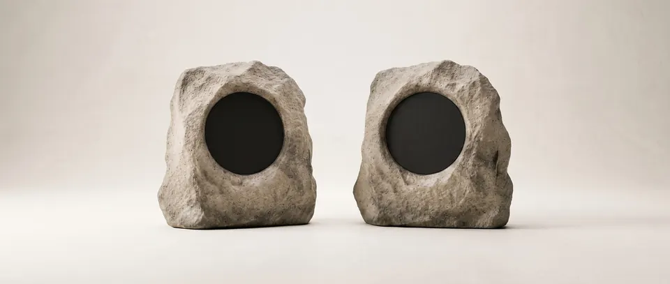 YE-BR91L — Outdoor Rock Speaker · LED